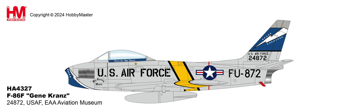 1/72 F-86F "Gene Kranz" 24872 USAF EAA Aviation Museum
