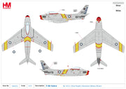 1/72 F-86 Sabre No. 6272 China People's Revolution Military Musem