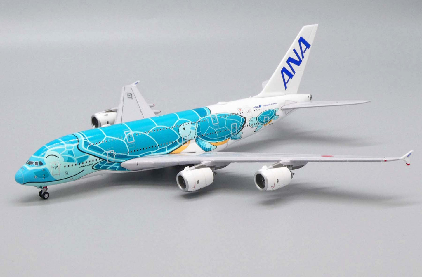 1/400 ANA Airbus A380 JA382A  - Flying Honu - Kai Livery -