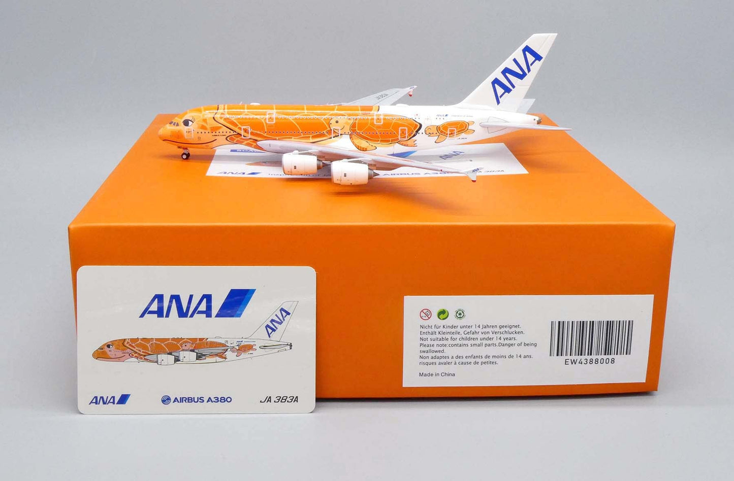 1/400 ANA Airbus A380 JA383A  - Flying Honu - Ka La Livery -