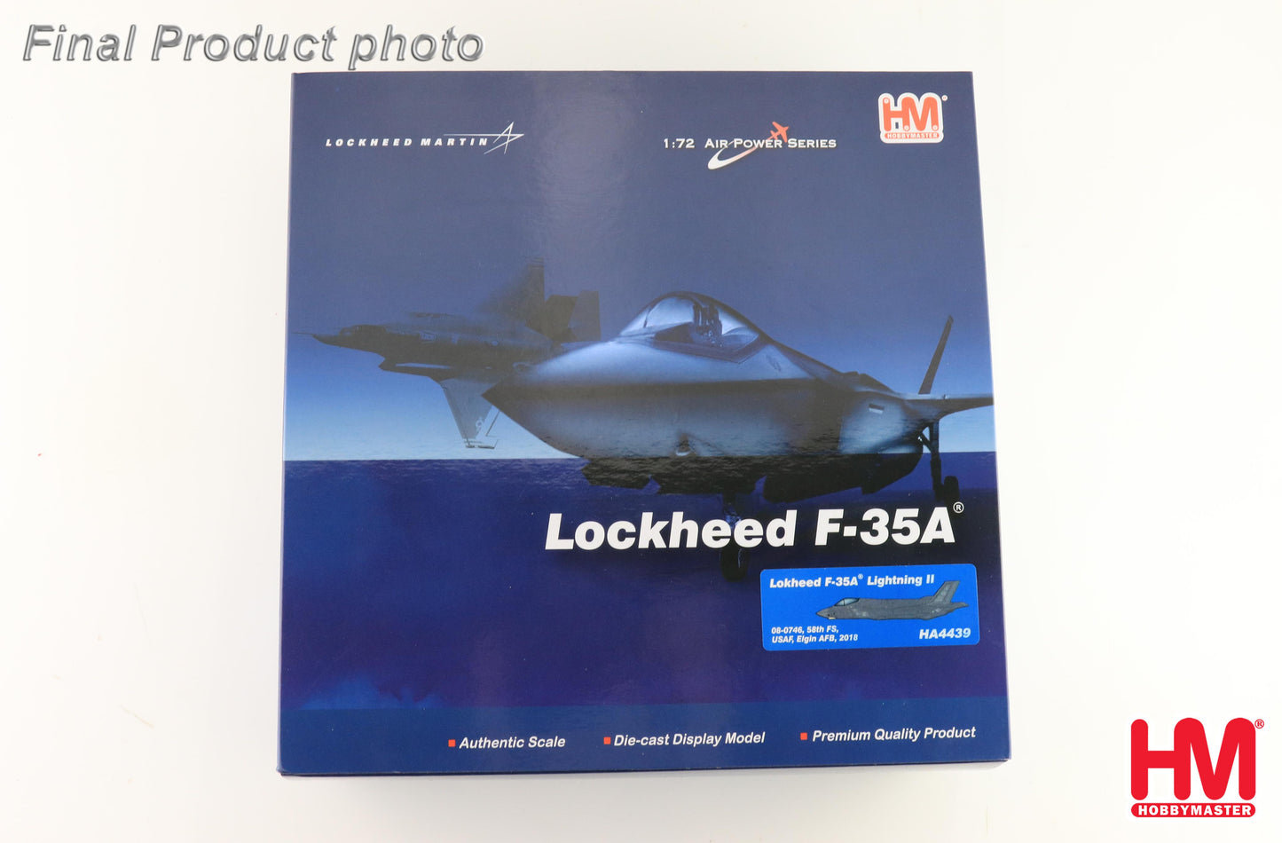 1/72 F-35A Lightning II 08-0746 58th FS USAF Elgin AFB 2018