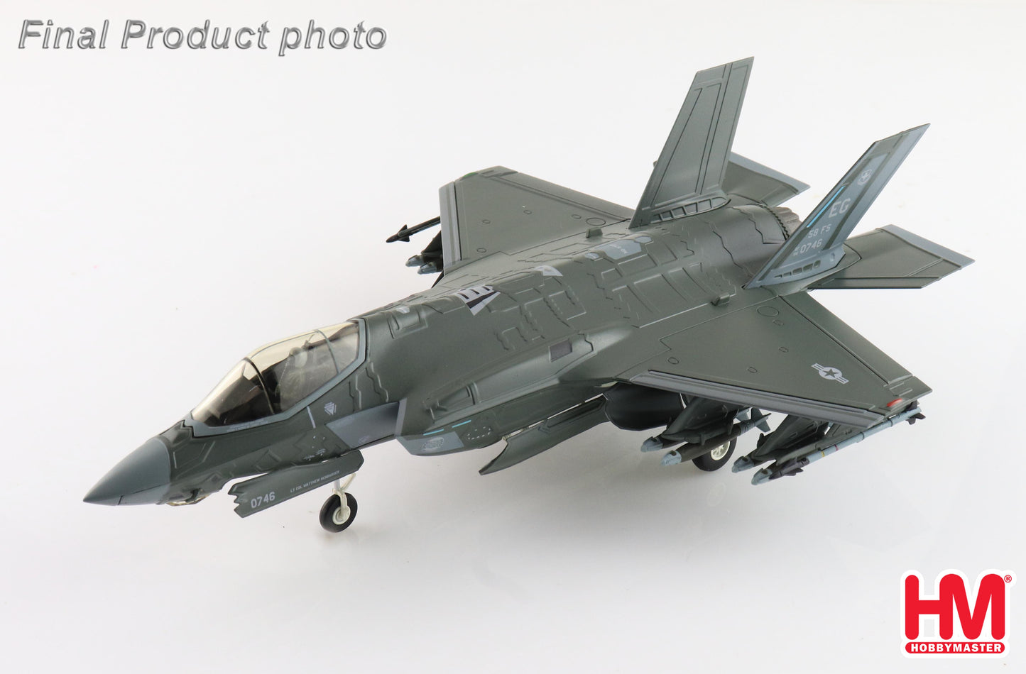 1/72 F-35A Lightning II 08-0746 58th FS USAF Elgin AFB 2018