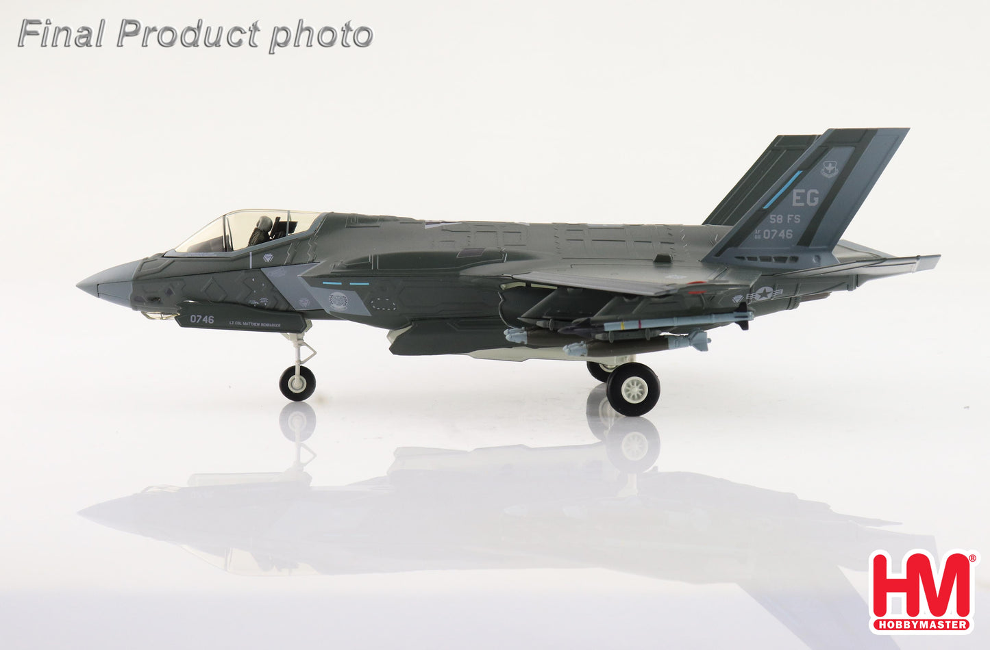 1/72 F-35A Lightning II 08-0746 58th FS USAF Elgin AFB 2018