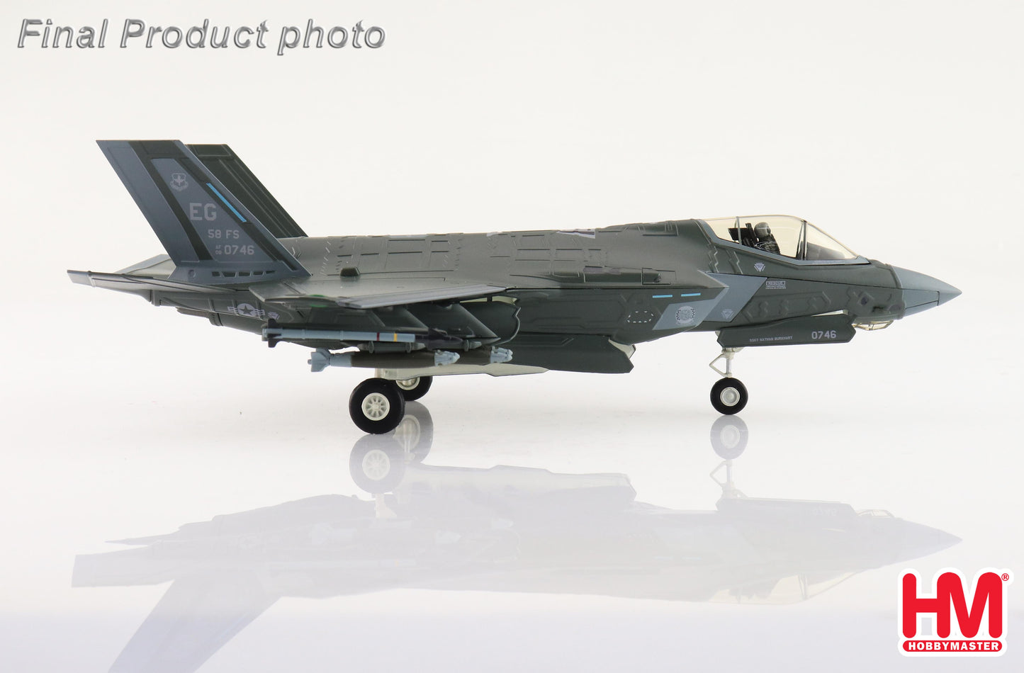 1/72 F-35A Lightning II 08-0746 58th FS USAF Elgin AFB 2018