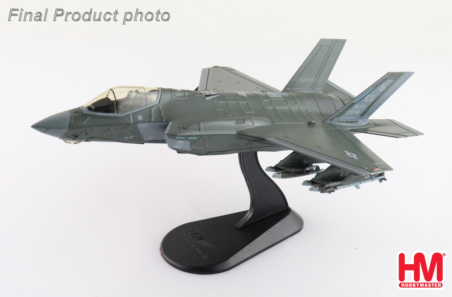 1/72 F-35A Lightning II 08-0746 58th FS USAF Elgin AFB 2018