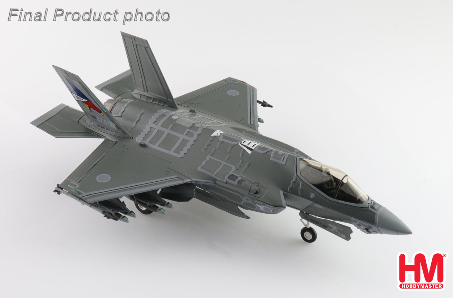 1/72 F-35A Lightning II 69-8702 302nd FS JASDF (with Painted RAM Panels)
