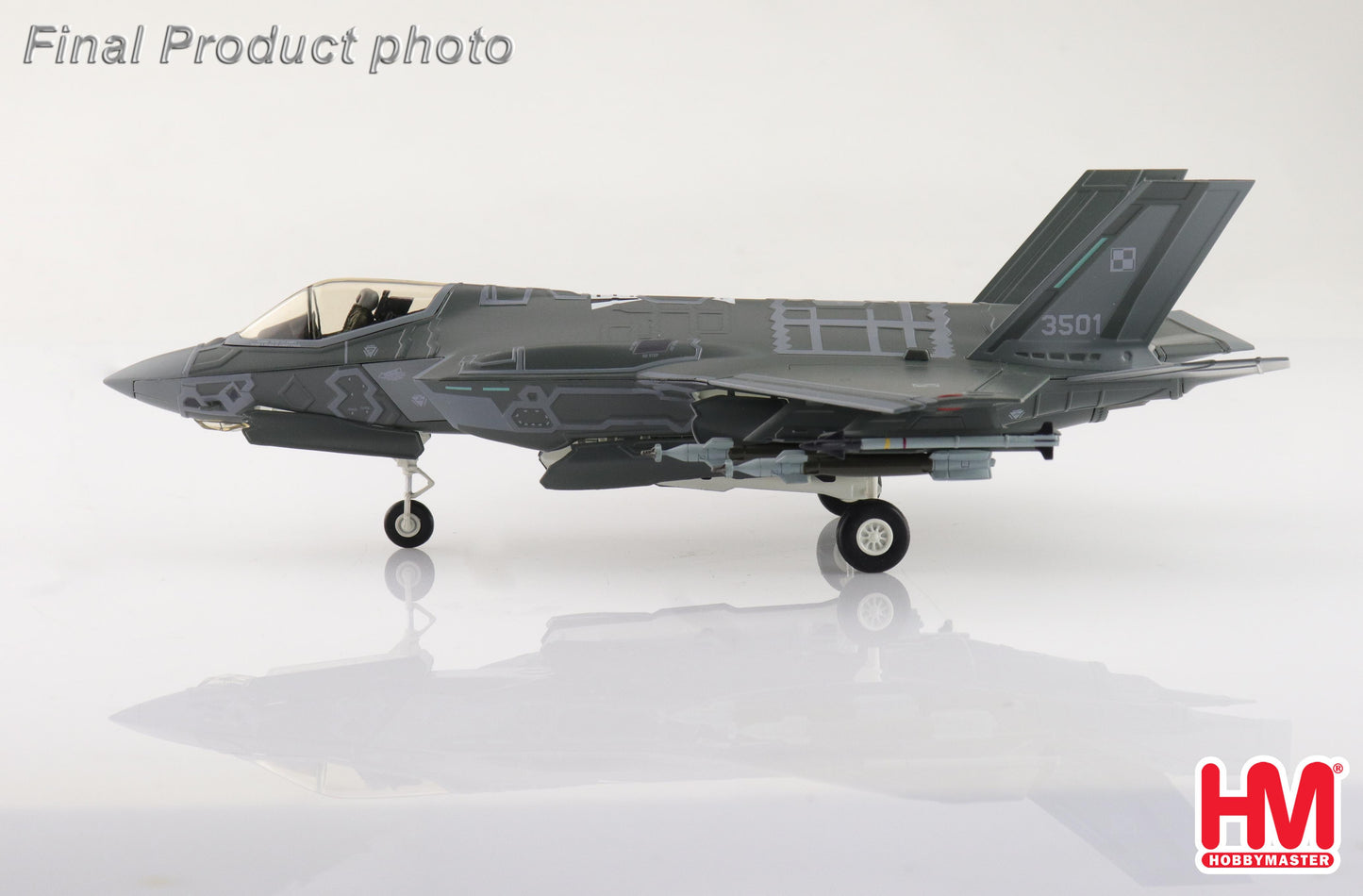 1/72 F-35A "Husarz" 3501 Polish Air Force 2024 (with Painted RAM Panels)