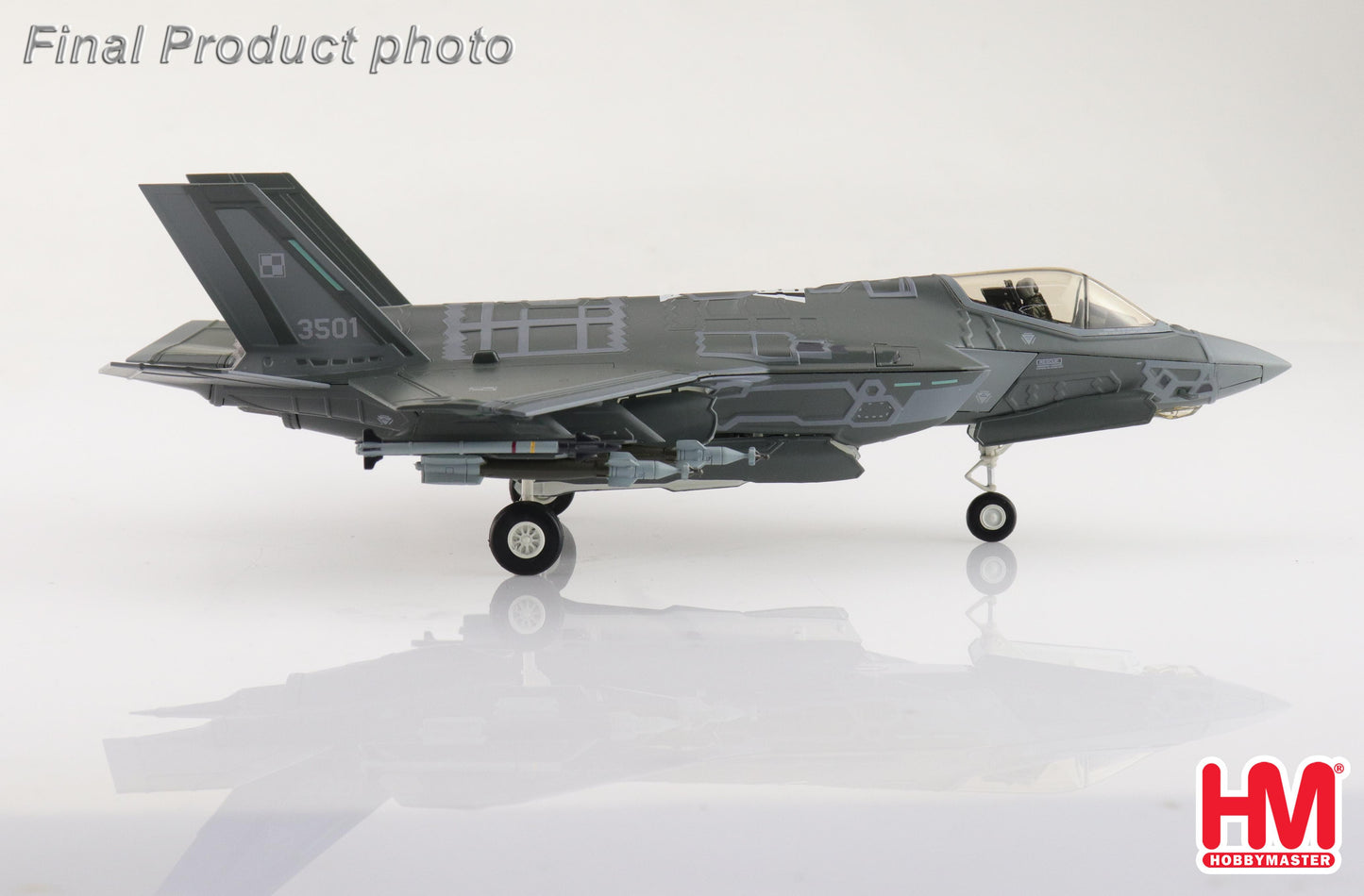 1/72 F-35A "Husarz" 3501 Polish Air Force 2024 (with Painted RAM Panels)