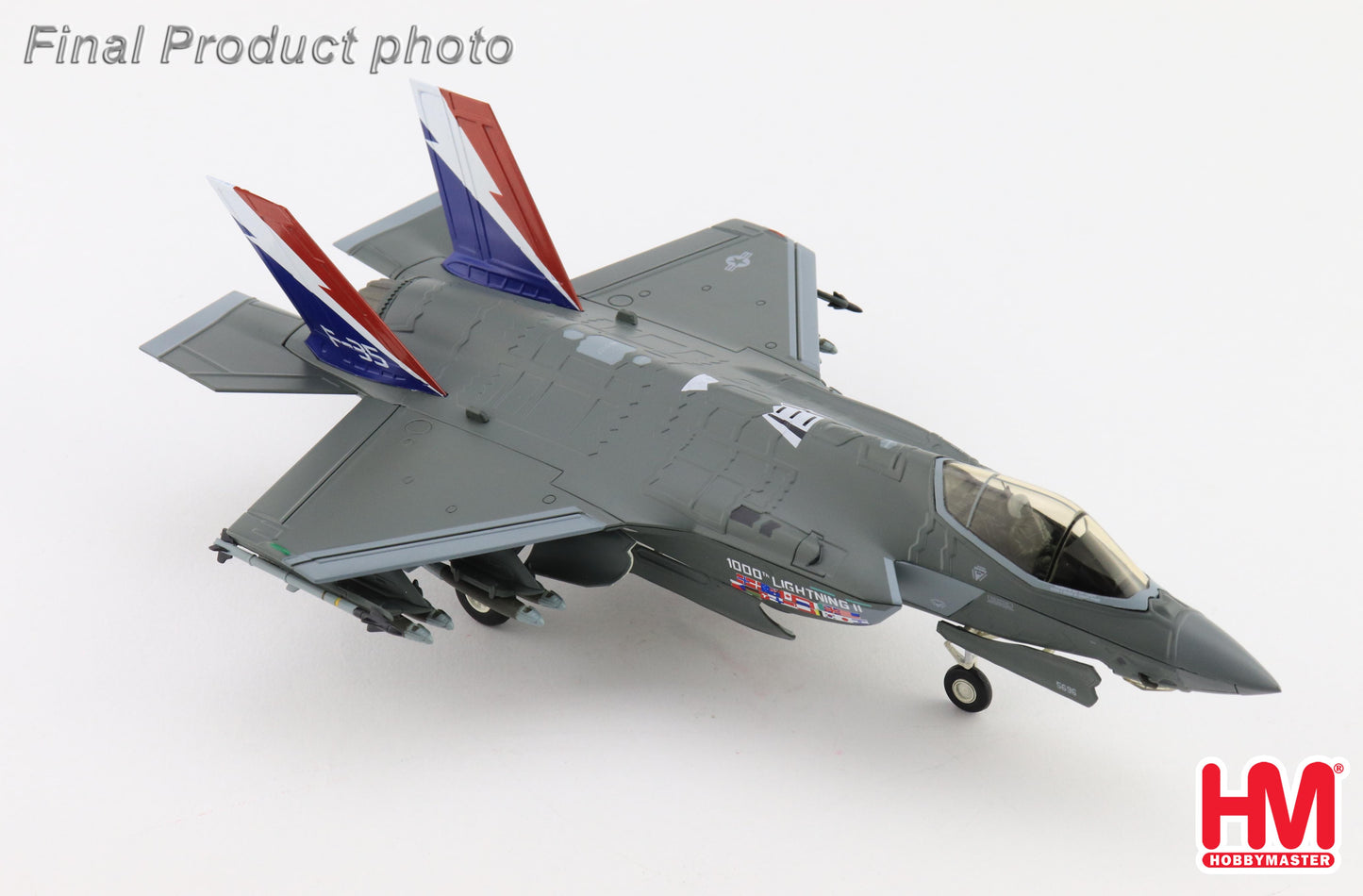 1/72 F-35A "1000th Lightning II" 22-5696 176th FS Wisconsin ANG August 2004 (with 2 x B61 Nuclear Bomb)