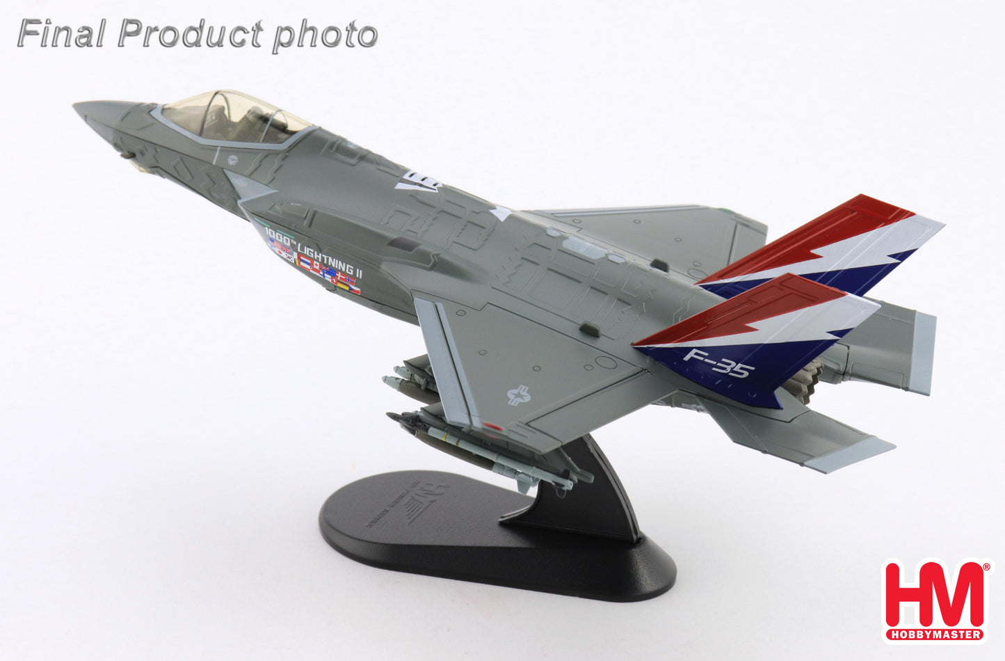 1/72 F-35A "1000th Lightning II" 22-5696 176th FS Wisconsin ANG August 2004 (with 2 x B61 Nuclear Bomb)