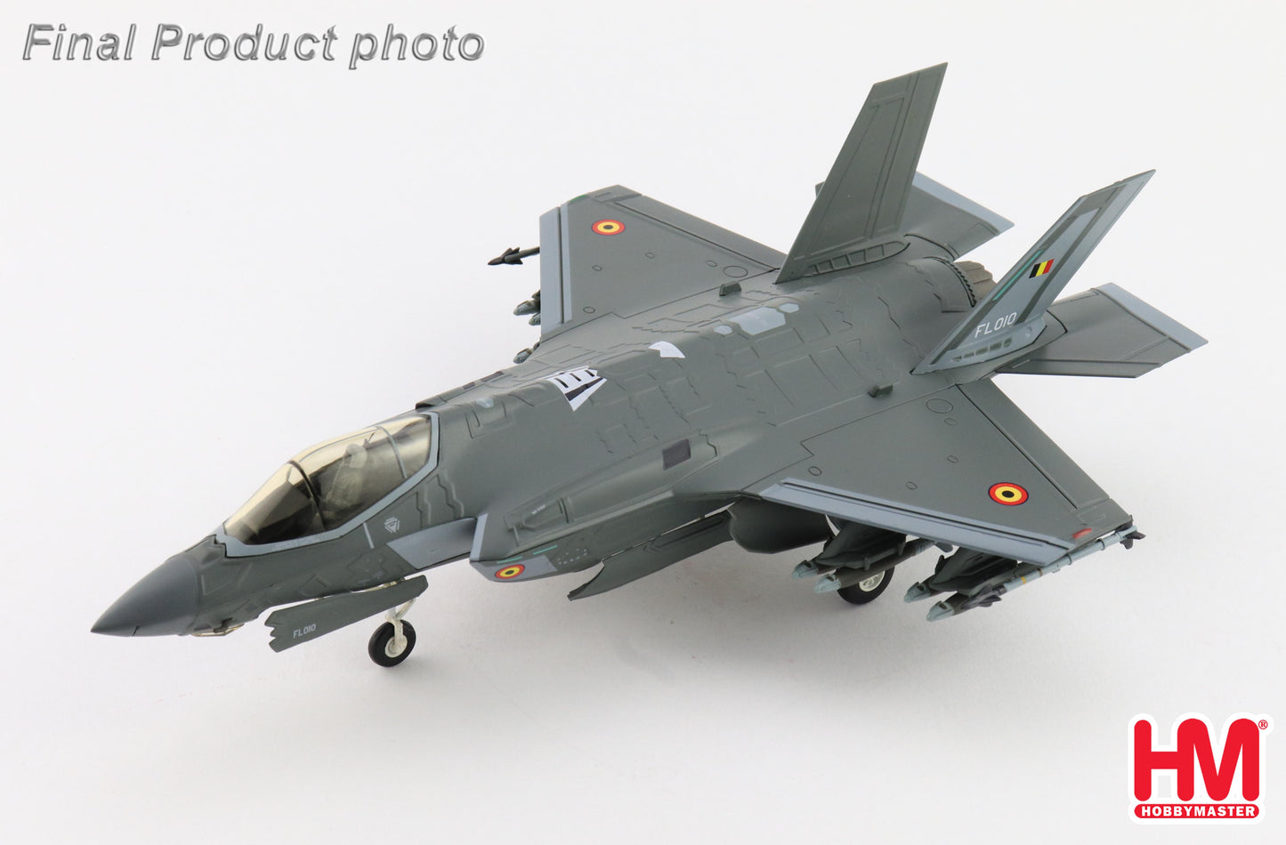1/72 F-35A Lightning II FL010 Belgium Air Force Florennes AB 13-Oct-2025 (with 2 x B61 Nuclear Bomb)