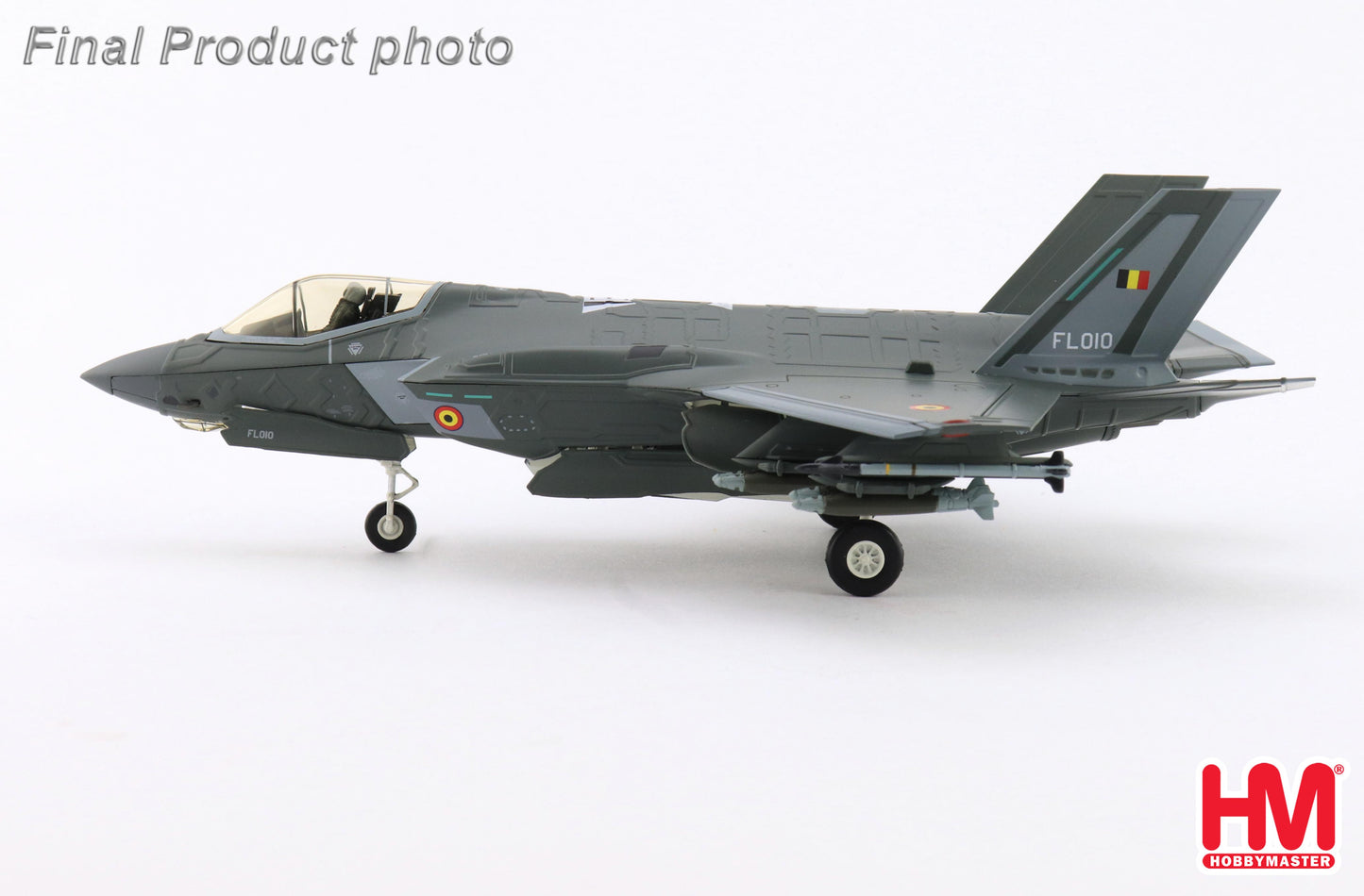 1/72 F-35A Lightning II FL010 Belgium Air Force Florennes AB 13-Oct-2025 (with 2 x B61 Nuclear Bomb)