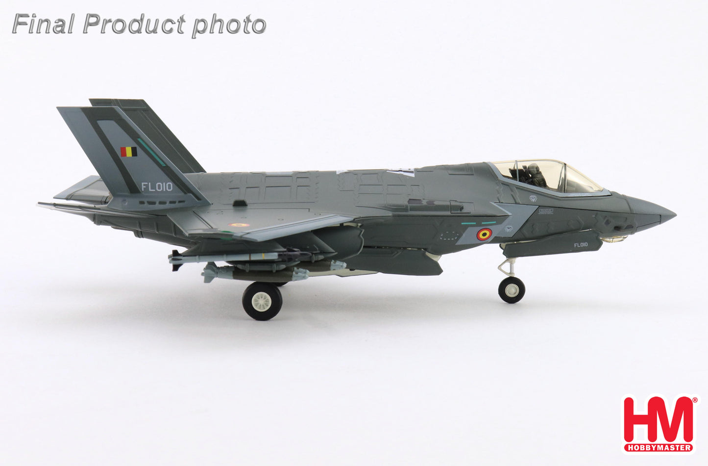 1/72 F-35A Lightning II FL010 Belgium Air Force Florennes AB 13-Oct-2025 (with 2 x B61 Nuclear Bomb)