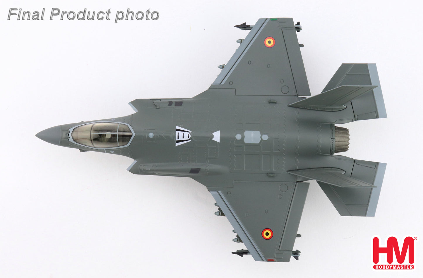 1/72 F-35A Lightning II FL010 Belgium Air Force Florennes AB 13-Oct-2025 (with 2 x B61 Nuclear Bomb)