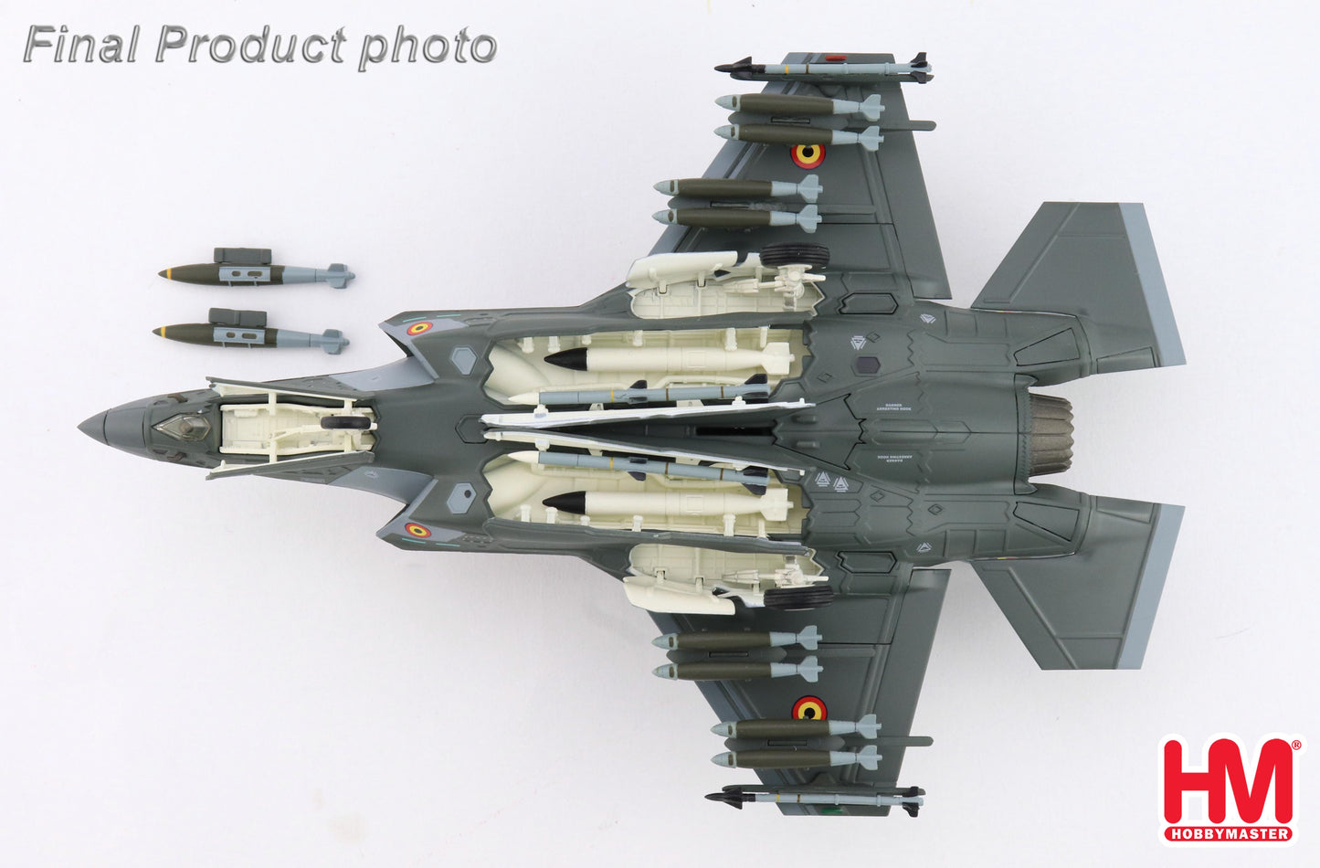 1/72 F-35A Lightning II FL010 Belgium Air Force Florennes AB 13-Oct-2025 (with 2 x B61 Nuclear Bomb)