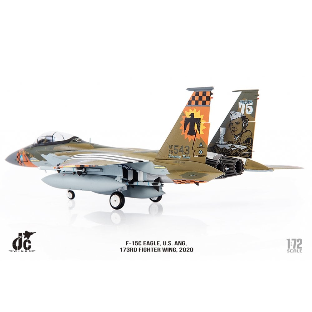 1/72 F-15C Eagle U.S. ANG 173rd Fighter Wing 2020 (78-0543)