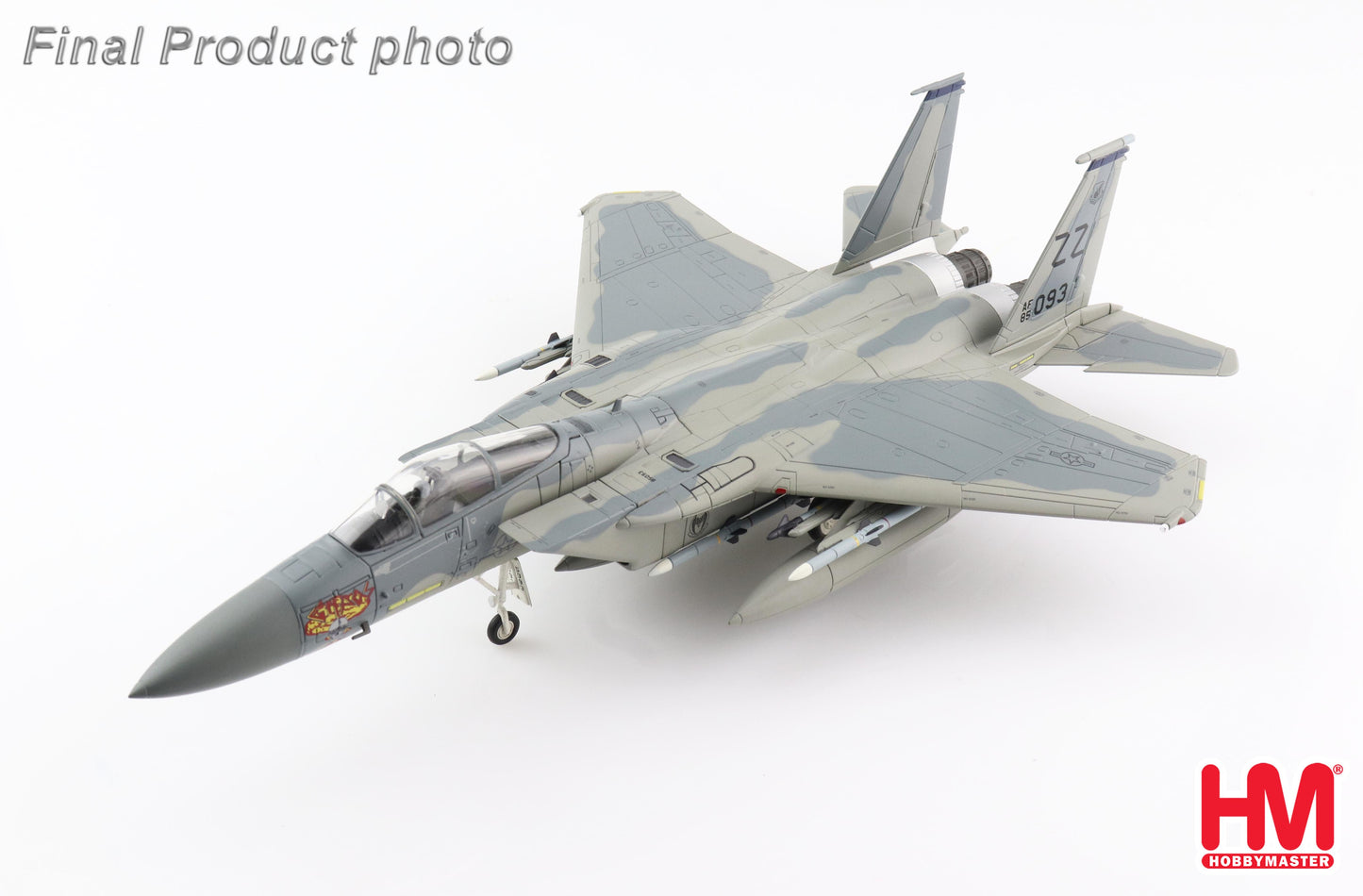 1/72 F-15C Eagle USAF 85-0093 "Chaos" 44th FS Vampire Bats CENTCOM AOR Sept 2020