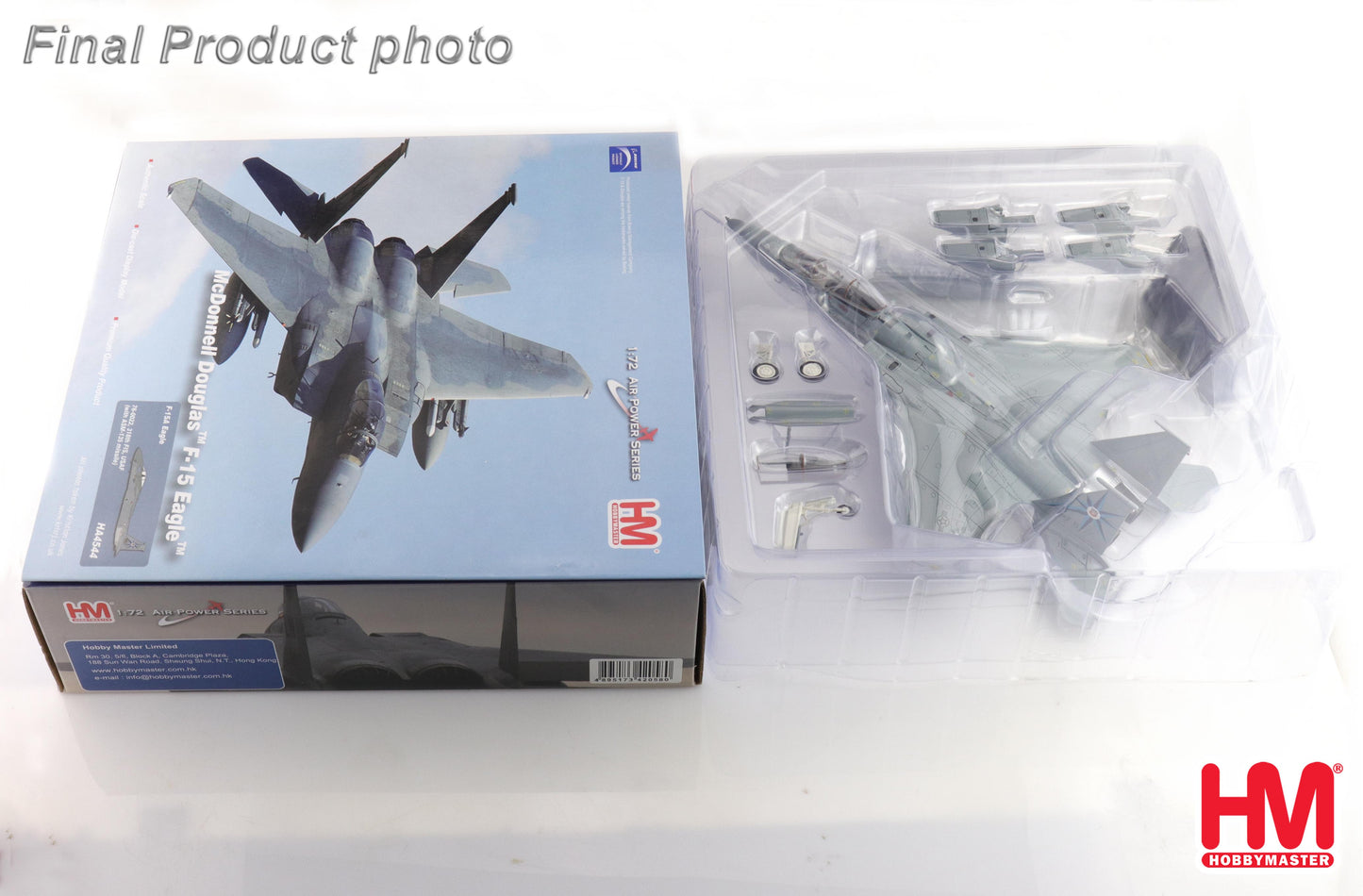 1/72 F-15A Eagle 76-0111 318th FIS USAF (with ASM-135 Missile)