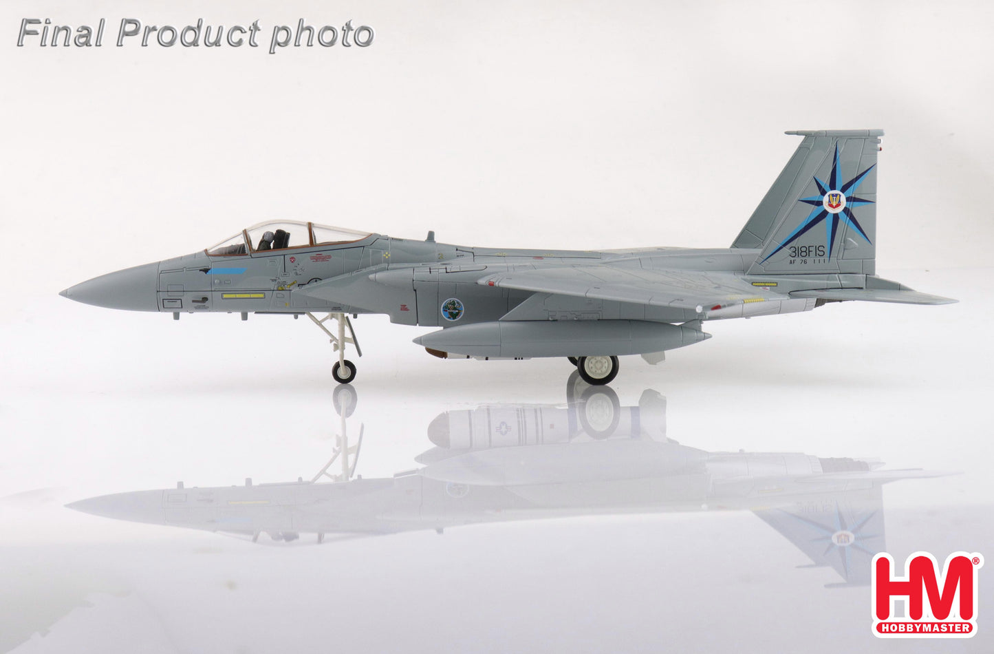 1/72 F-15A Eagle 76-0111 318th FIS USAF (with ASM-135 Missile)