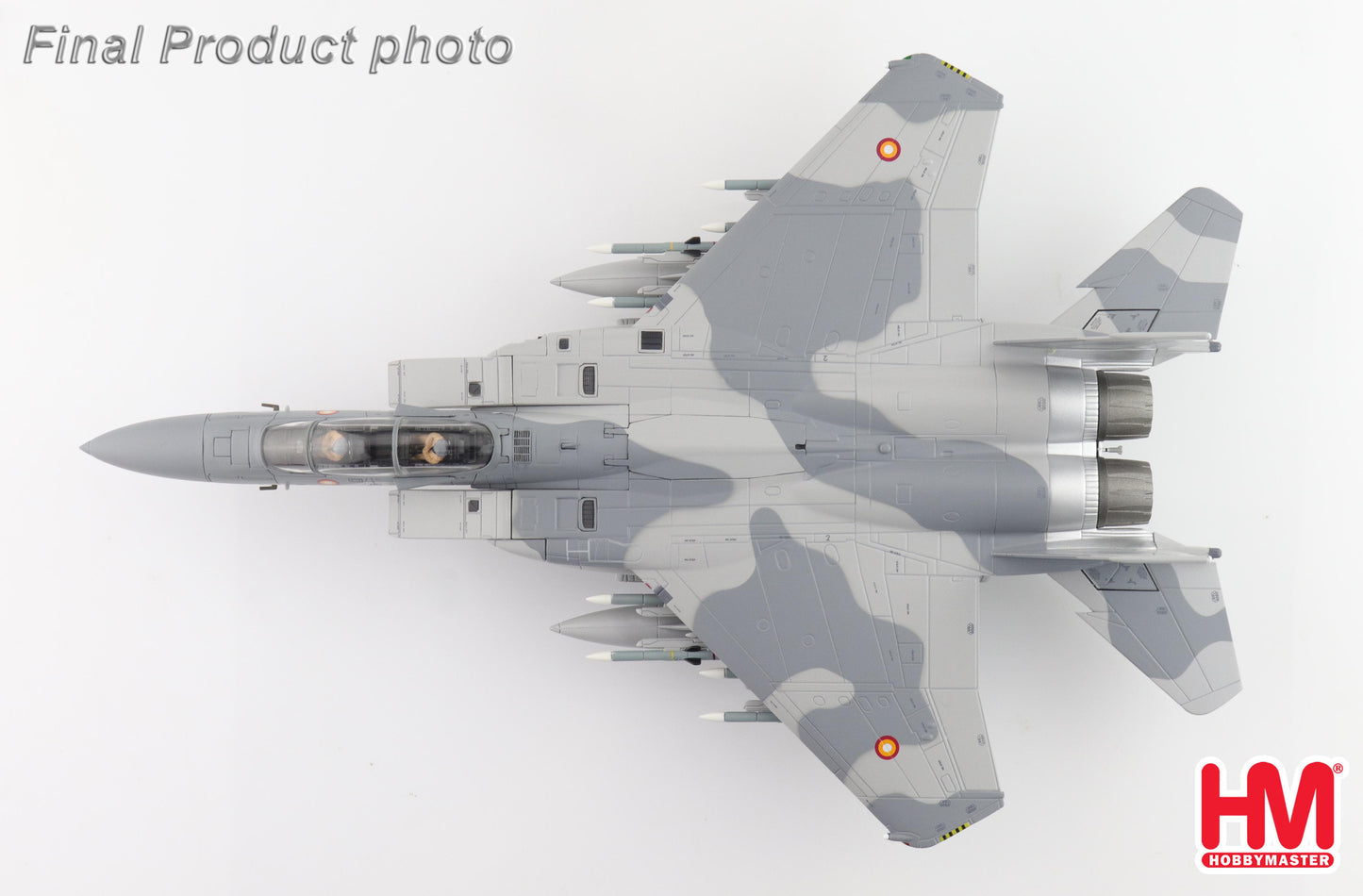 1/72 F-15QA Ababil QA538 Qatar Emiri Air Force RIAT 2024 (with 12 x AIM-120 3 x Fuel Tank)