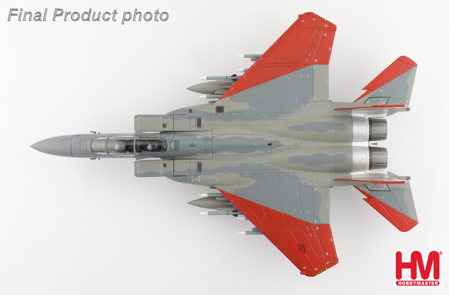 1/72 F-15SA Advanced Eagle 12-1002 USAF "Test Markings" 2018 (with 12 x AIM-120 3 x Fuel Tank)