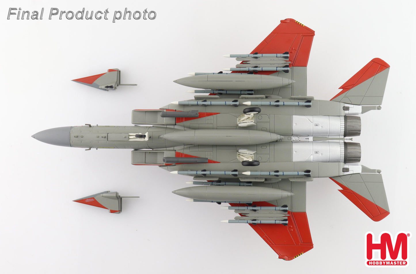 1/72 F-15SA Advanced Eagle 12-1002 USAF "Test Markings" 2018 (with 12 x AIM-120 3 x Fuel Tank)