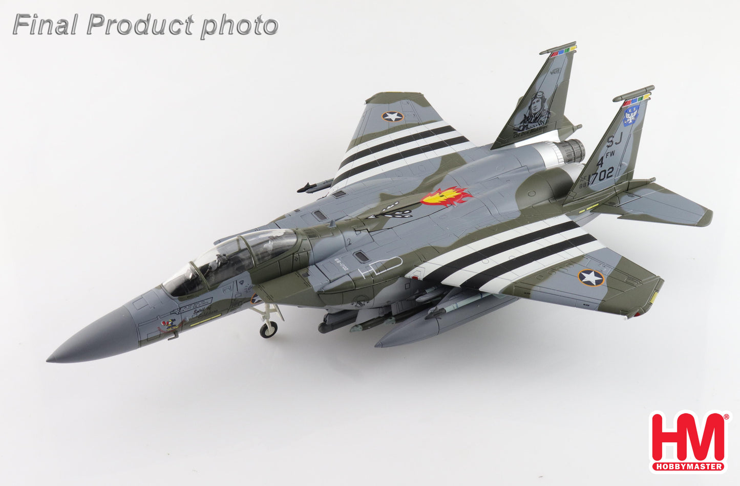 1/72 F-15E "Spirit of Goldsboro" 88-1702 334th FS 4th FW May 2023
