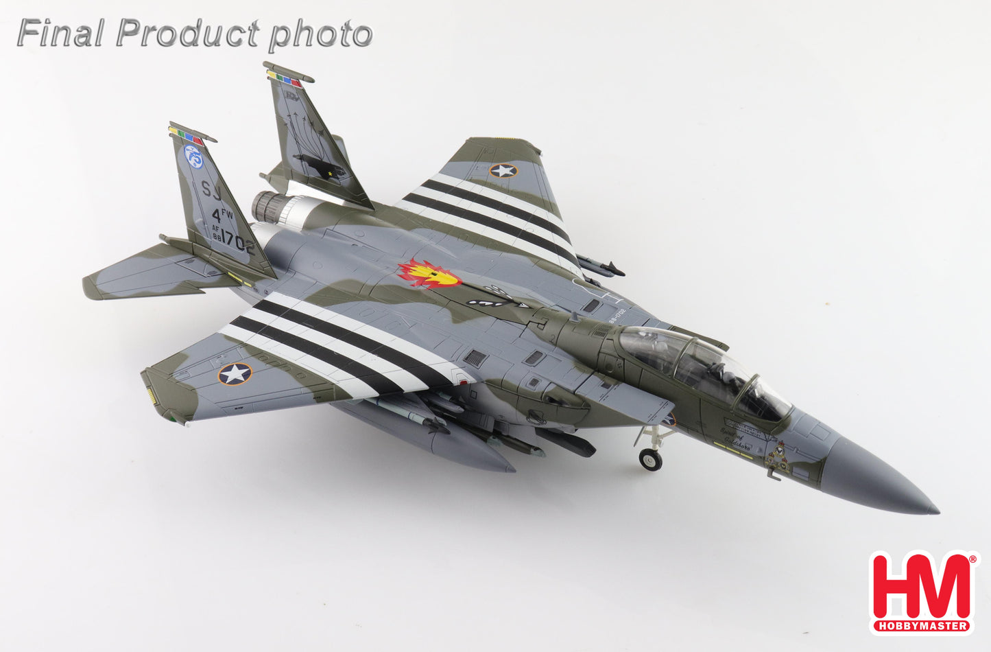 1/72 F-15E "Spirit of Goldsboro" 88-1702 334th FS 4th FW May 2023
