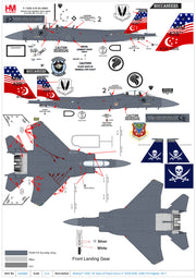 1/72 F-15SG â€œ20 Years of Peace Carvin Vâ€� AF05-0005 428th FS Flagship 2017