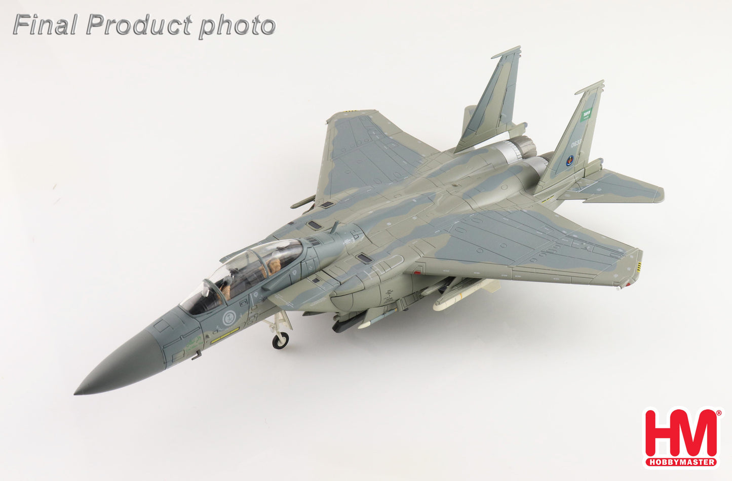 1/72 F-15SA (Saudi Advanced) 0633 Royal Saudi Air Force 2022 (with AGM-84 Harpoon Missiles)
