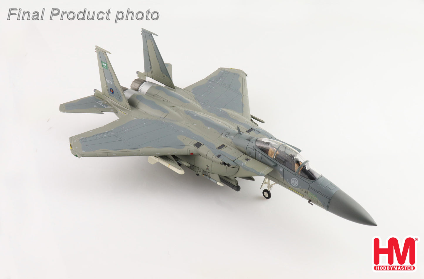 1/72 F-15SA (Saudi Advanced) 0633 Royal Saudi Air Force 2022 (with AGM-84 Harpoon Missiles)