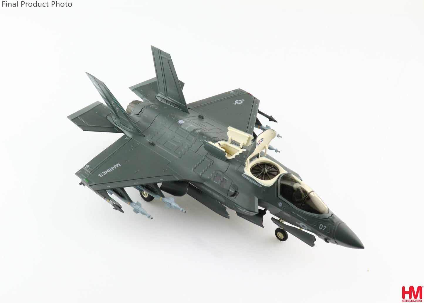 1/72 F-35B Lightning II "Beast Mode" 169608 VMFA-211 US Marines HMS Queen Elizabeth "Op. FORTIS" 2021