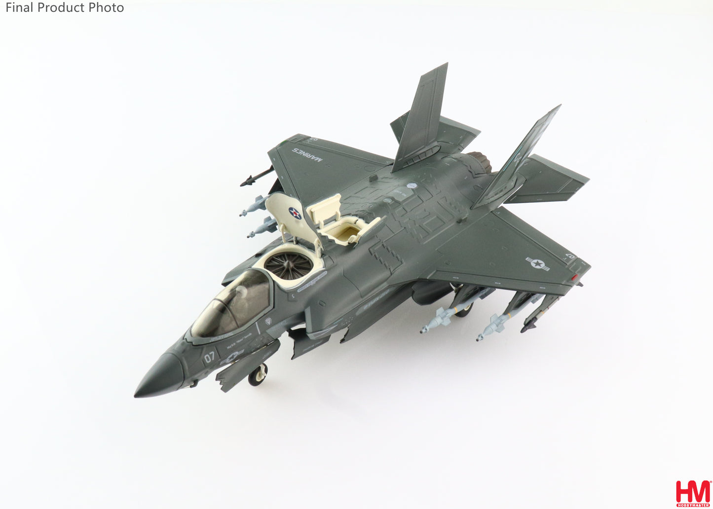 1/72 F-35B Lightning II "Beast Mode" 169608 VMFA-211 US Marines HMS Queen Elizabeth "Op. FORTIS" 2021