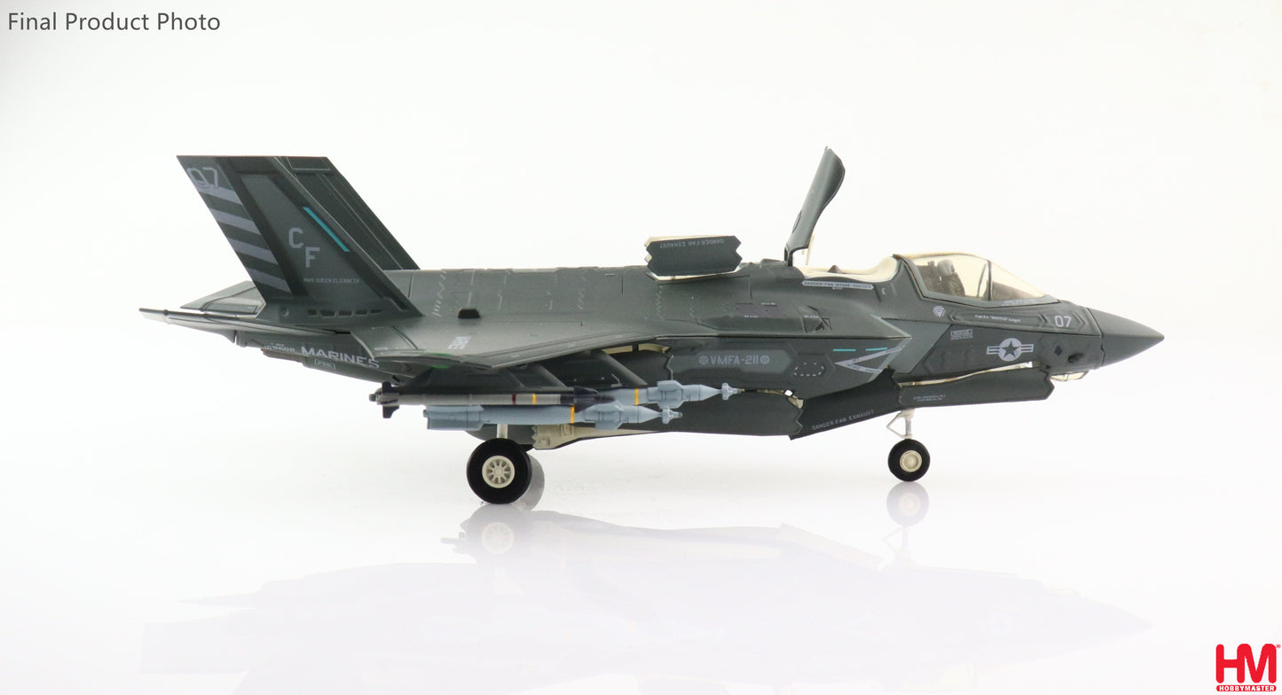1/72 F-35B Lightning II "Beast Mode" 169608 VMFA-211 US Marines HMS Queen Elizabeth "Op. FORTIS" 2021