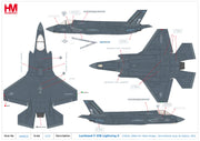 1/72 F-35B Lightning II 170053 VMFA-214 "Black Sheep" Yuma Marine Corps Air Station 2023