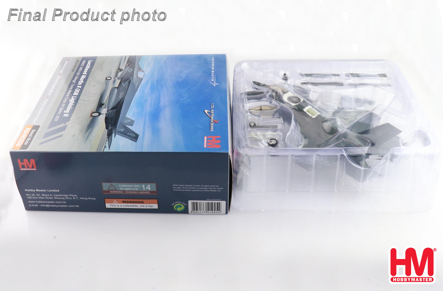 1/72 F-35B Lightning II 169920 VMFA-225 "Vikings" Yuma Marine Corps Air Station 2023 (Beast Mode)