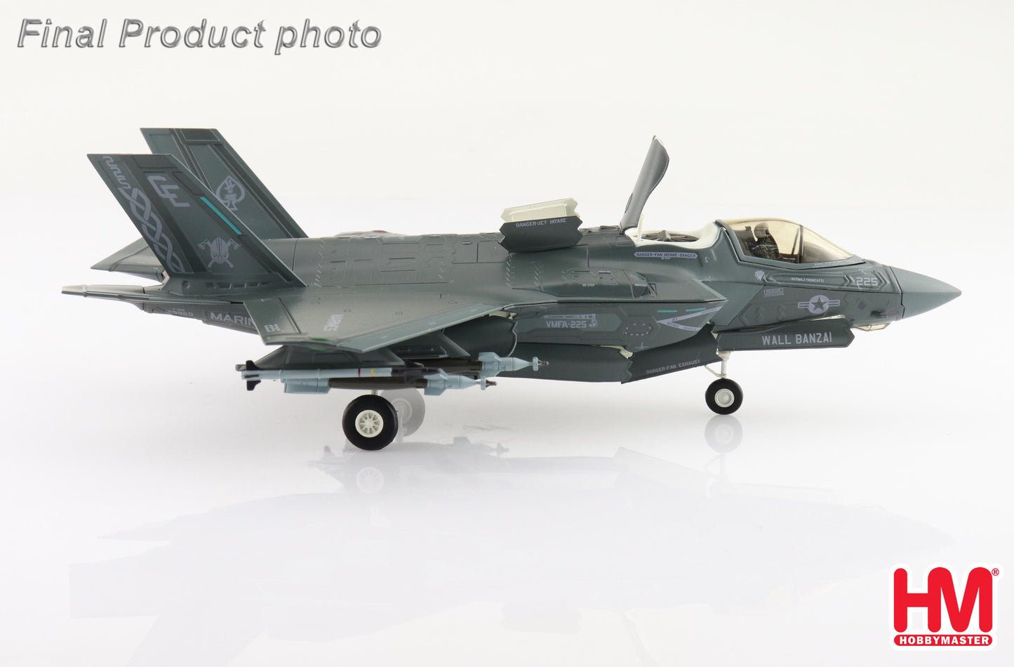 1/72 F-35B Lightning II 169920 VMFA-225 "Vikings" Yuma Marine Corps Air Station 2023 (Beast Mode)