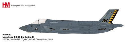 1/72 F-35B "Black Death" 170064 VMFA-542 "Tigers" MCAS Cherry Point 2023