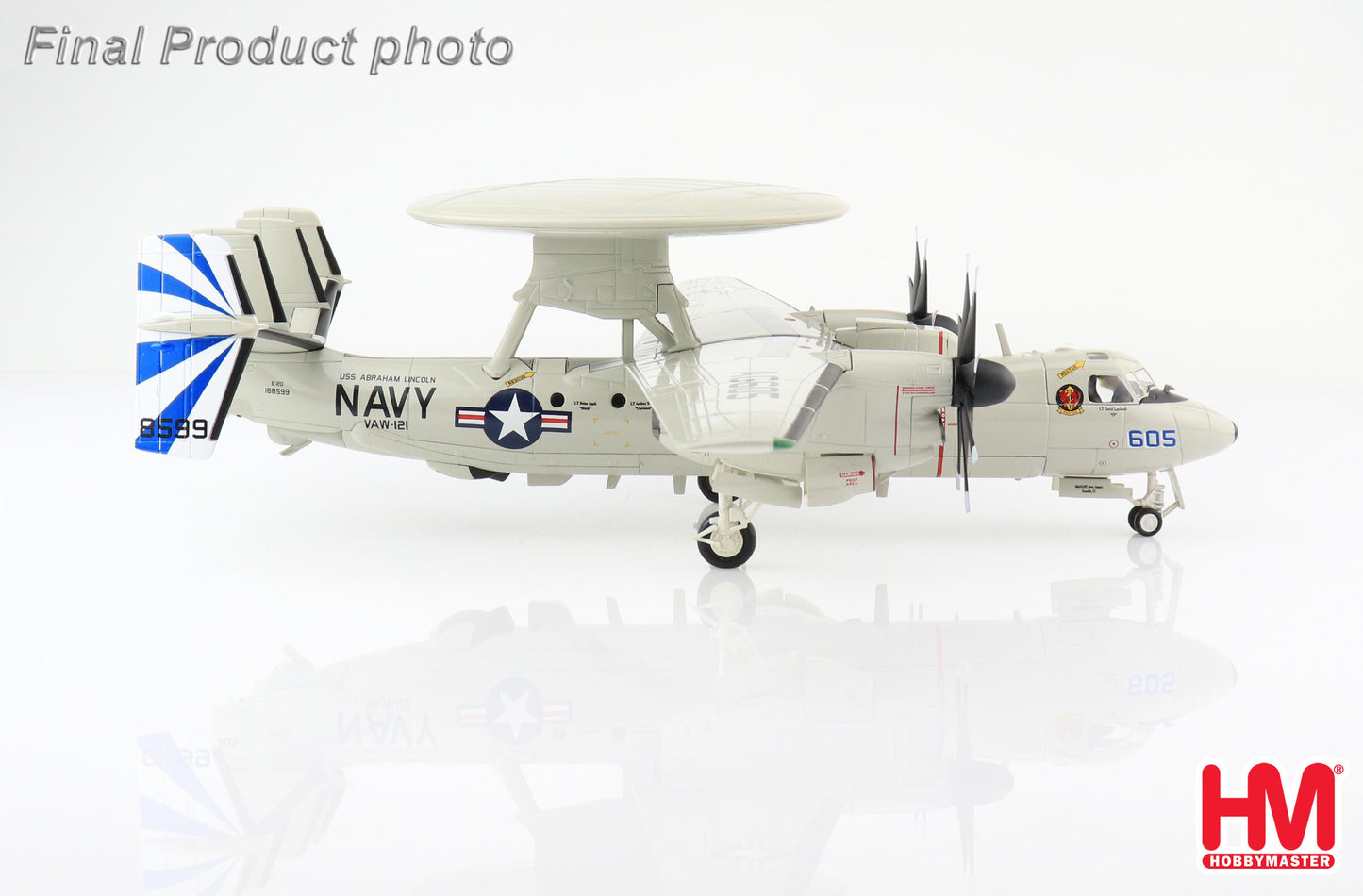 1/72 E-2D Hawkeye 168599 VAW-121 USS Abraham Lincoln Sept 2018