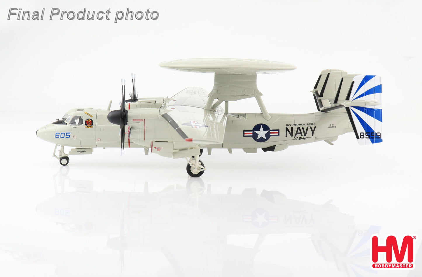 1/72 E-2D Hawkeye 168599 VAW-121 USS Abraham Lincoln Sept 2018