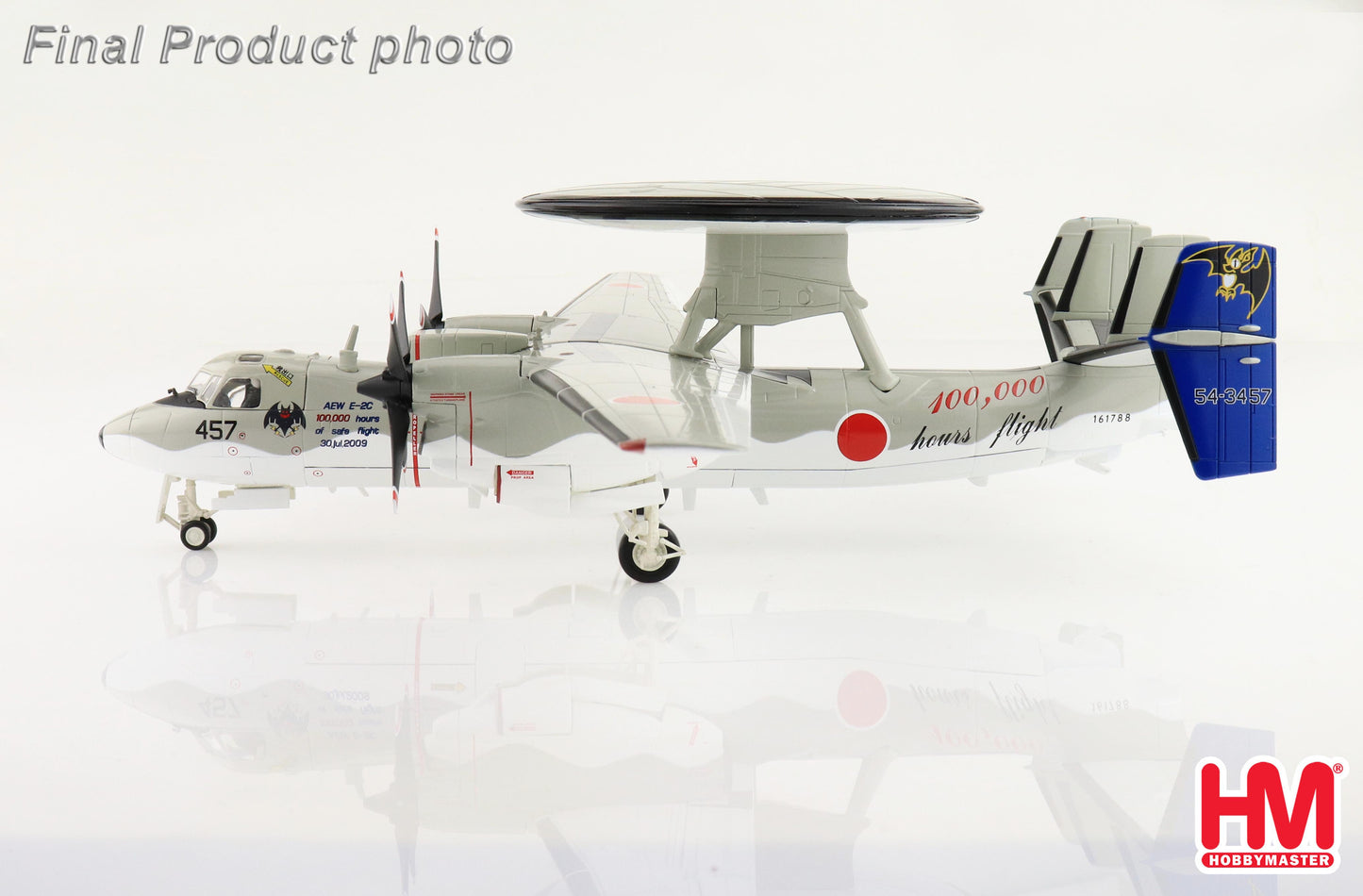 1/72 E-2C Hawkeye "100000 flight hours of JASDF" 54-3457/161786 JASDF 2009
