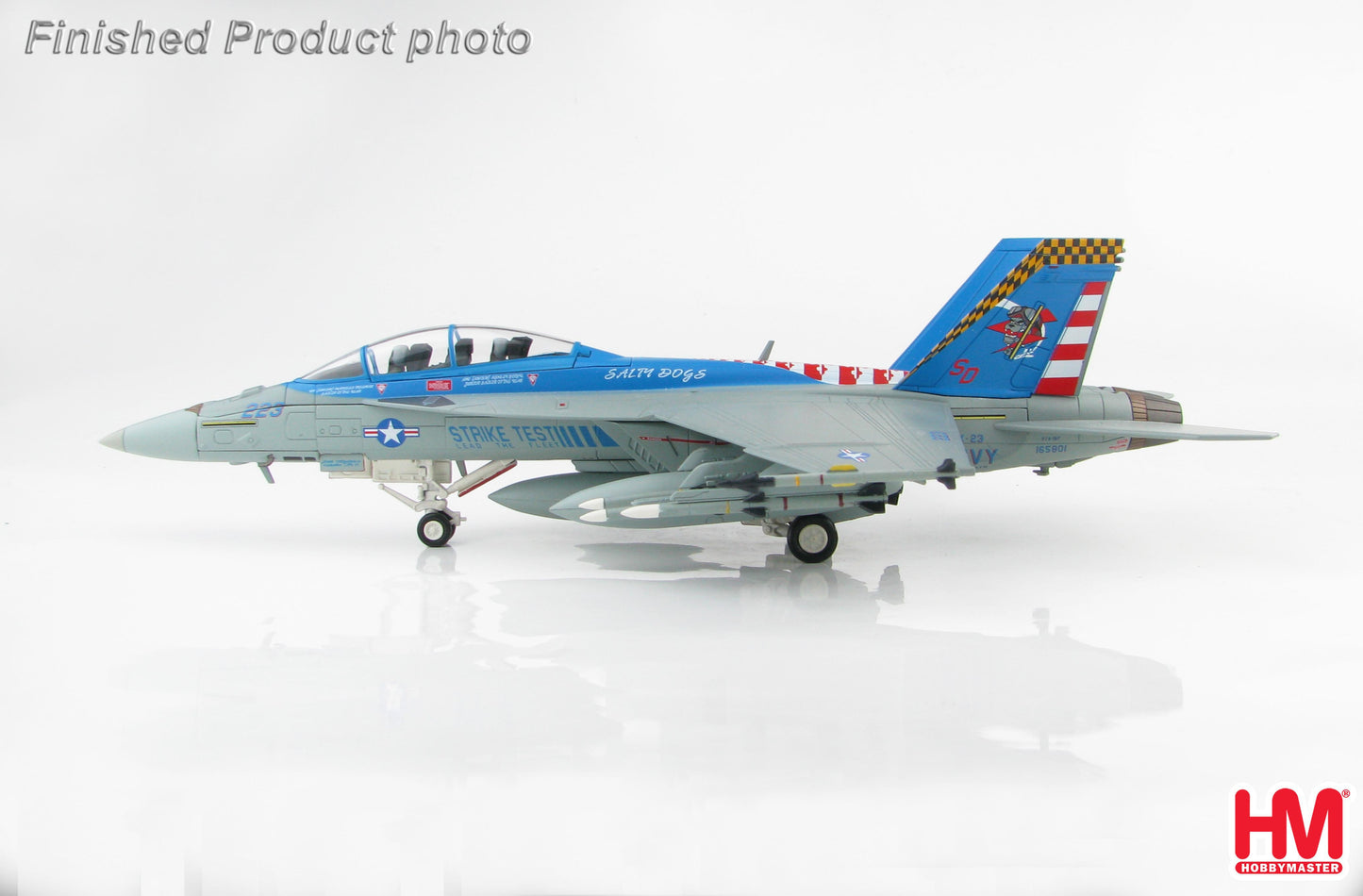 1/72 F/A-18F Super Hornet 165801 VX-23 "Salty Dogs" Naval Air Station Patuxent River 2016