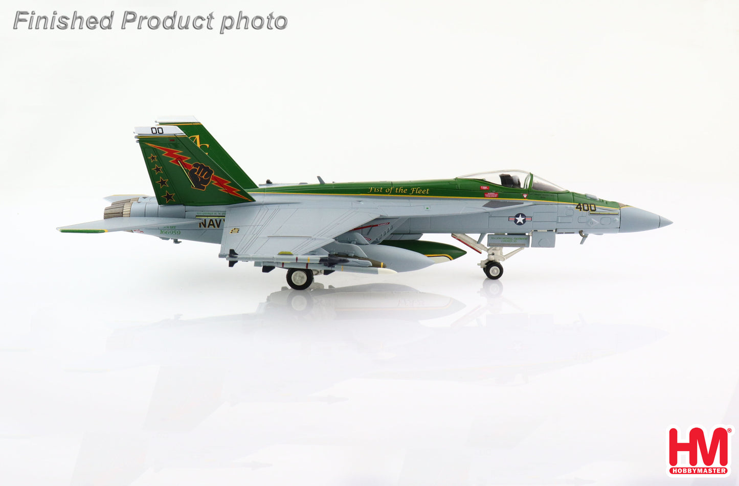 1/72 F/A-18F Super Hornet AG400 #166959 VFA-25 Fist of the Fleet US Navy Naval Air Station Lemoore 2020