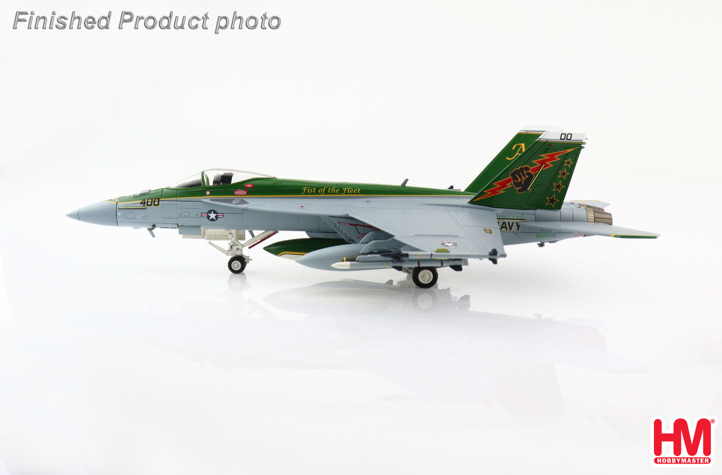 1/72 F/A-18F Super Hornet AG400 #166959 VFA-25 Fist of the Fleet US Navy Naval Air Station Lemoore 2020