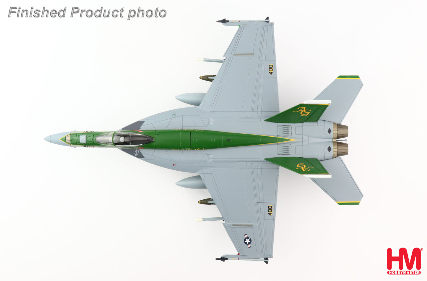 1/72 F/A-18F Super Hornet AG400 #166959 VFA-25 Fist of the Fleet US Navy Naval Air Station Lemoore 2020