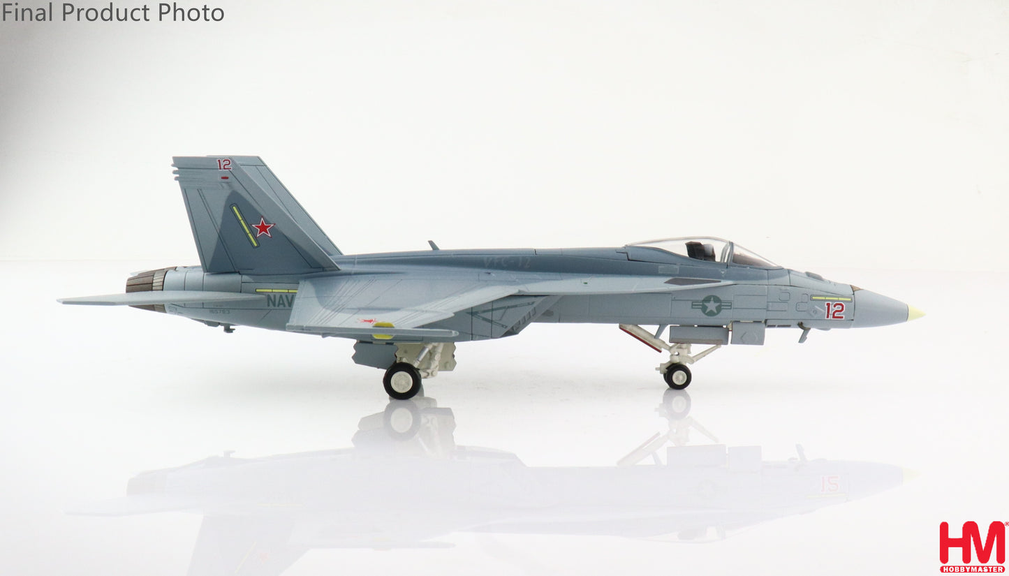 1/72 F/A-18E Super Hornet US Navy "Mako" Red 12 VFC-12 NAS Oceana June 2021