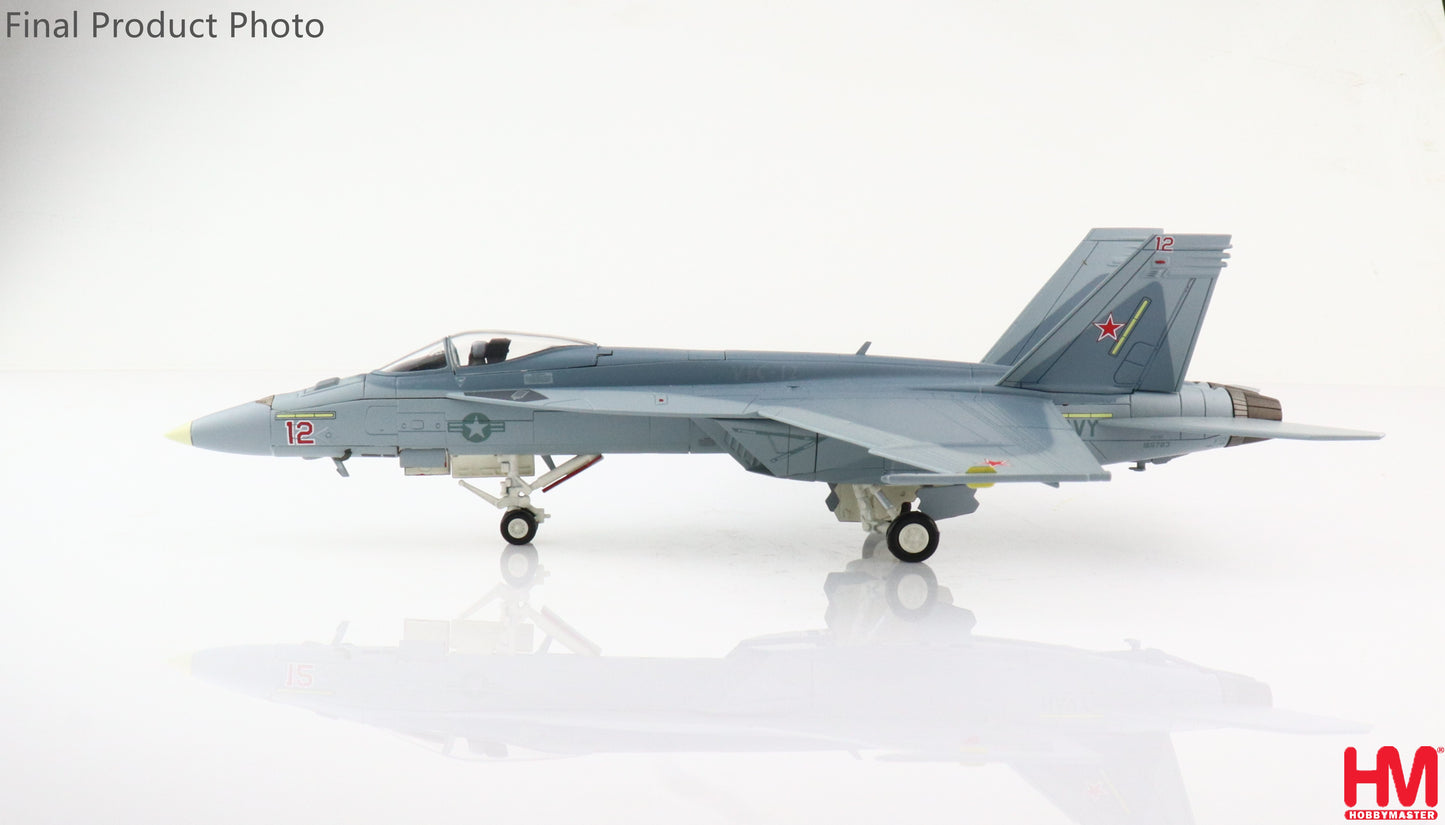 1/72 F/A-18E Super Hornet US Navy "Mako" Red 12 VFC-12 NAS Oceana June 2021