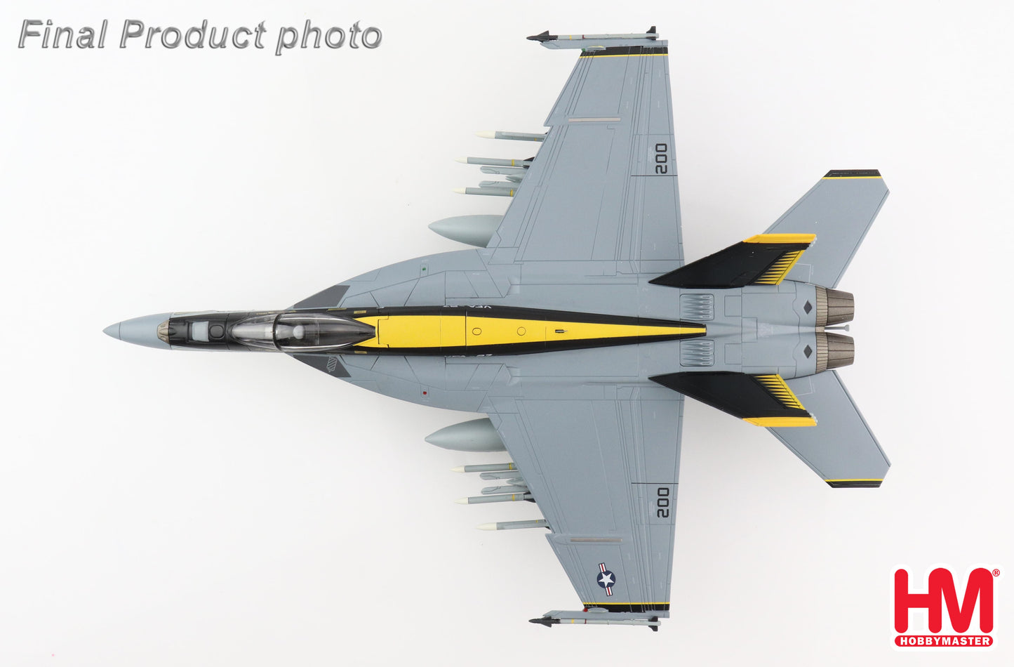 1/72 F/A-18E Super Hornet US Navy 168363 VFA-27 "Royal Maces" CVW-5 CAG USS Ronald Reagan Atusgi Air Base 2015