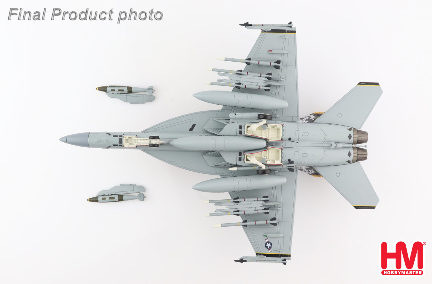 1/72 F/A-18E Super Hornet US Navy 168363 VFA-27 "Royal Maces" CVW-5 CAG USS Ronald Reagan Atusgi Air Base 2015