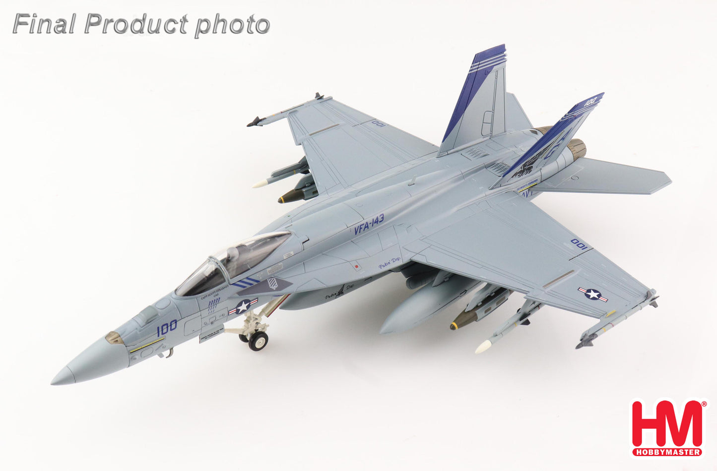 1/72 F/A-18E Super Hornet 166608 flown by Capt Scott Stearney VFA-143 "Pukin Dogs" 2009